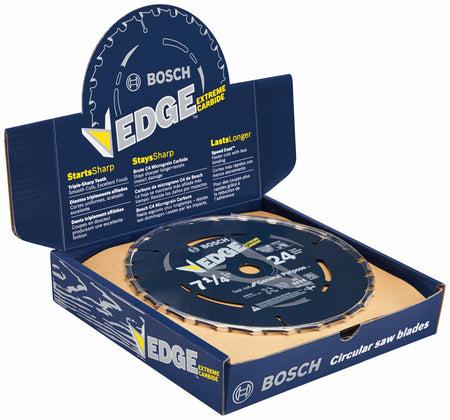 Bosch DCB724C10 10 pc. 7-1/4 In. 24 Tooth Edge Circular Saw Blades for Framing