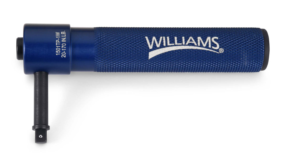 Williams 1501TP-1W 1/4" Male Square Drive Torky Preset Drive Tool (20 - 170 in-lb) - view 2