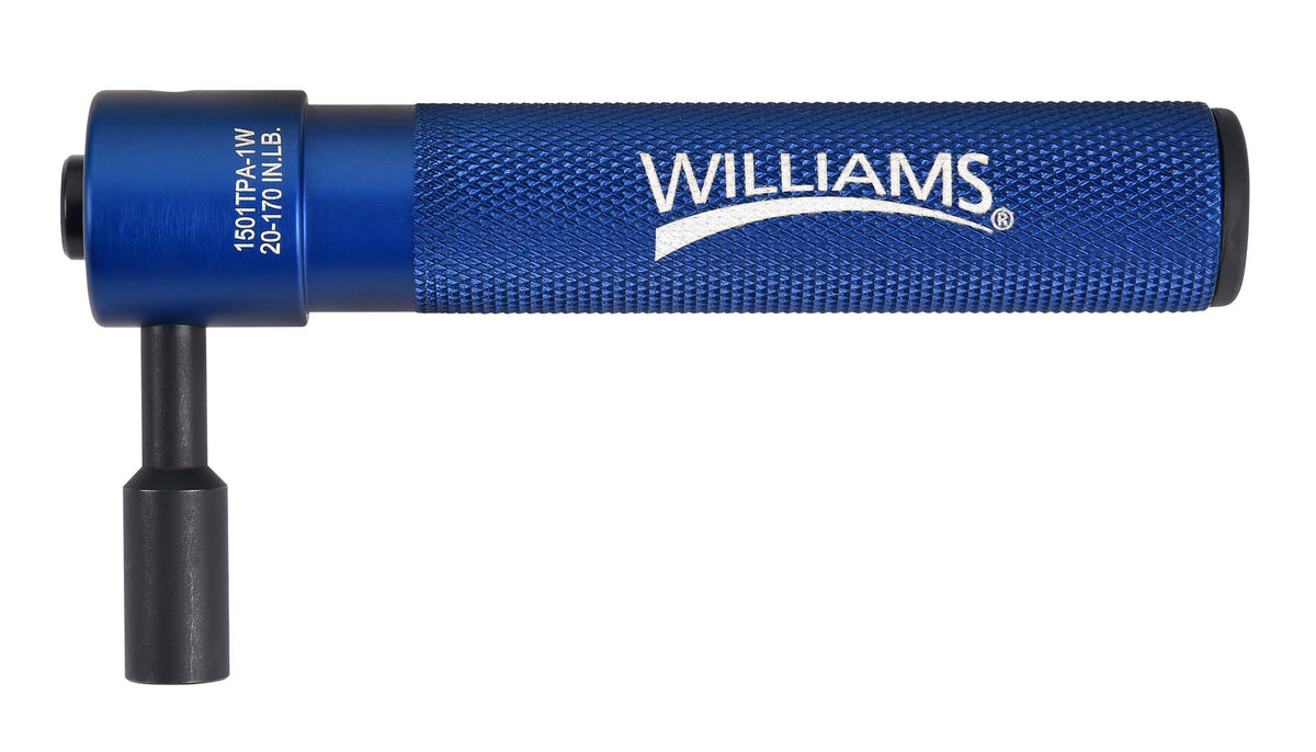 Williams 1501TP-1W 1/4" Male Square Drive Torky Preset Drive Tool (20 - 170 in-lb)