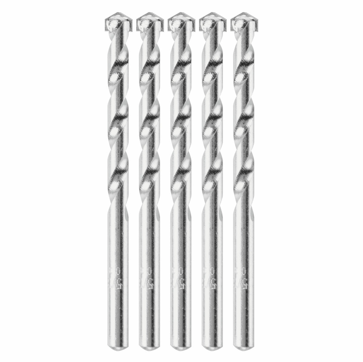 Bosch BM5210 5 pc. 5/16 In. X 2 In. X 4 In. Fast Spiral Rotary Masonry Drill Bits