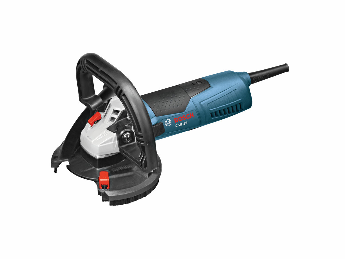 Bosch CSG15 5 In. Concrete Surfacing Grinder with Dedicated Dust-Collection Shroud