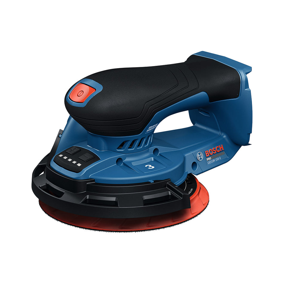 Bosch GEX18V-150-3N 18V 6” Random Orbit Sander (3/32”)