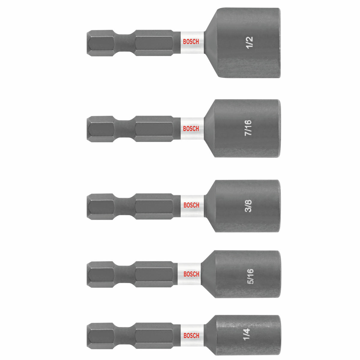 Bosch ITNSV105 5 pc. Impact Tough™ 1-7/8 In. Nutsetter Set