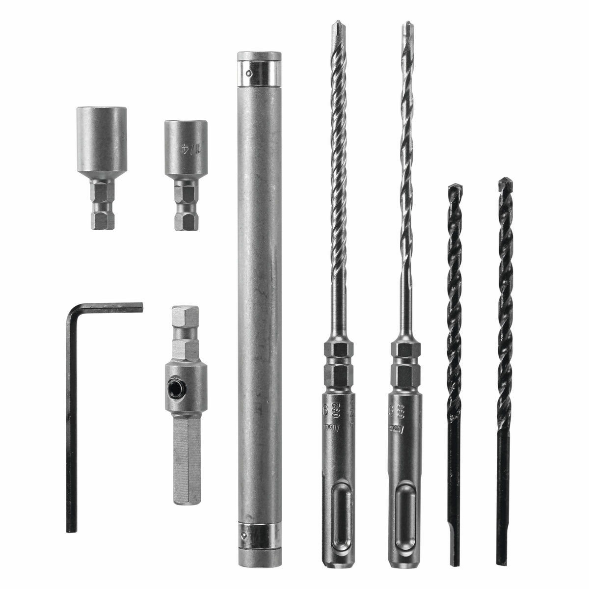 Bosch TCHC9 9 pc. SDS-plus® Universal Concrete Screw Installation Kit