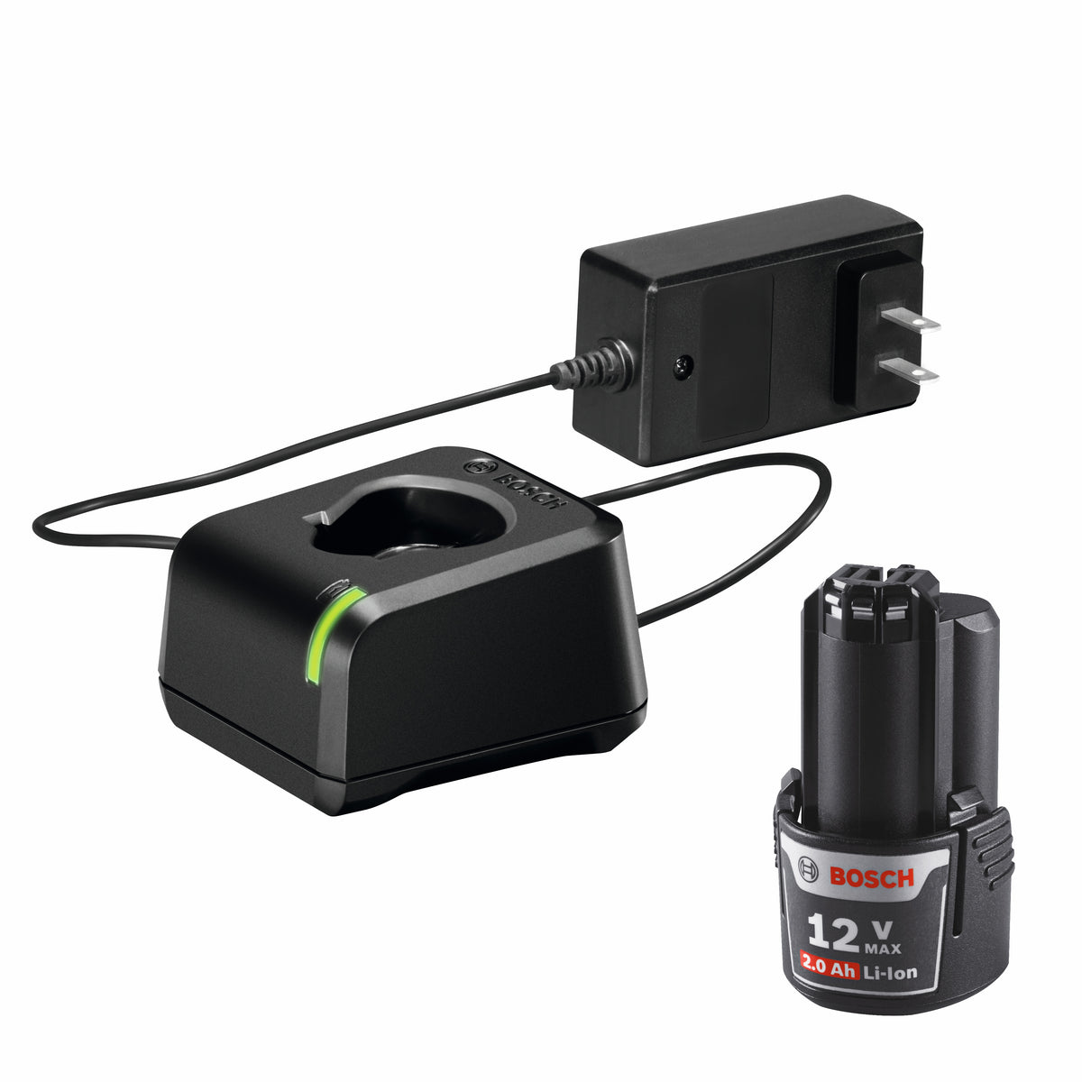 Bosch GXS12V-01N12 12V Max Lithium-Ion Battery and Charger Starter Kit