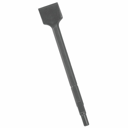 Bosch HS1815 2 In. x 12 In. Scraping Chisel Tool Round Hex/Spline Hammer Steel