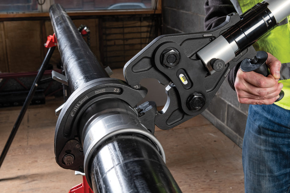 RIDGID 65478 RP 342-XL with Viega Z3 Actuator and 2-1/2"-4" MegaPress XL Rings