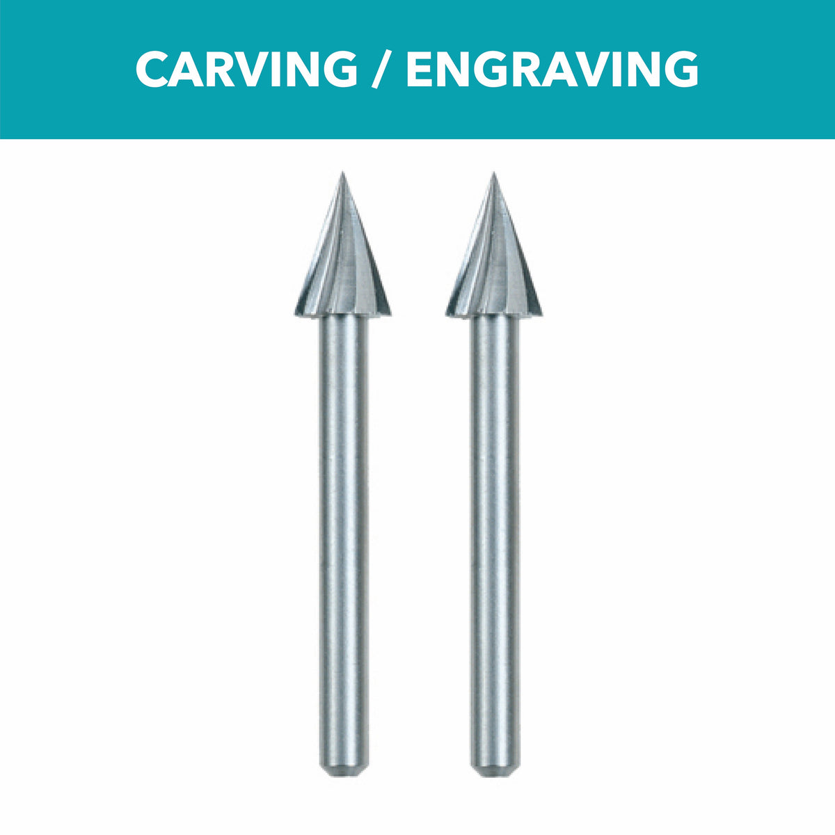 Dremel 125 1/4 In. (6.4 mm) Carving Bits
