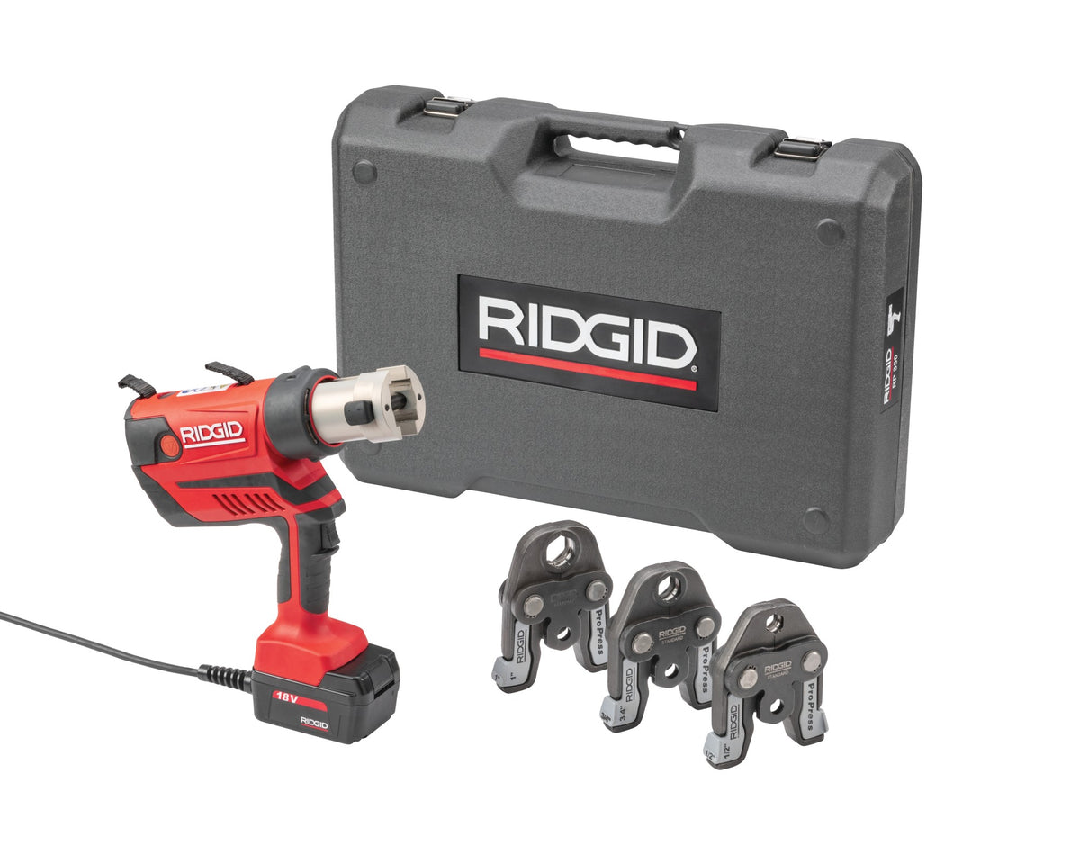 RIDGID 67073 RP 350 Corded Kit W/ ProPress Jaws (1/2" - 1")
