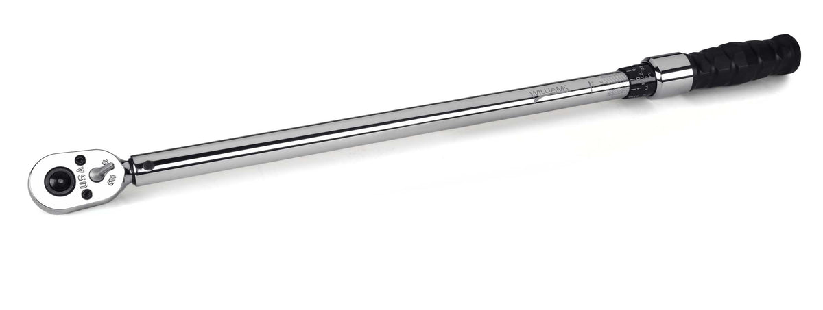 Williams 2503MFRPHW 1/2" Drive Micrometer Adjustable Torque Wrench, Dual Scale, Comfort Grip (30-250 ft-lb) - view 3