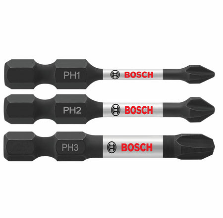 Bosch ITPHV203 3 pc. Impact Tough™ 2 In. Phillips® Power Bit Set