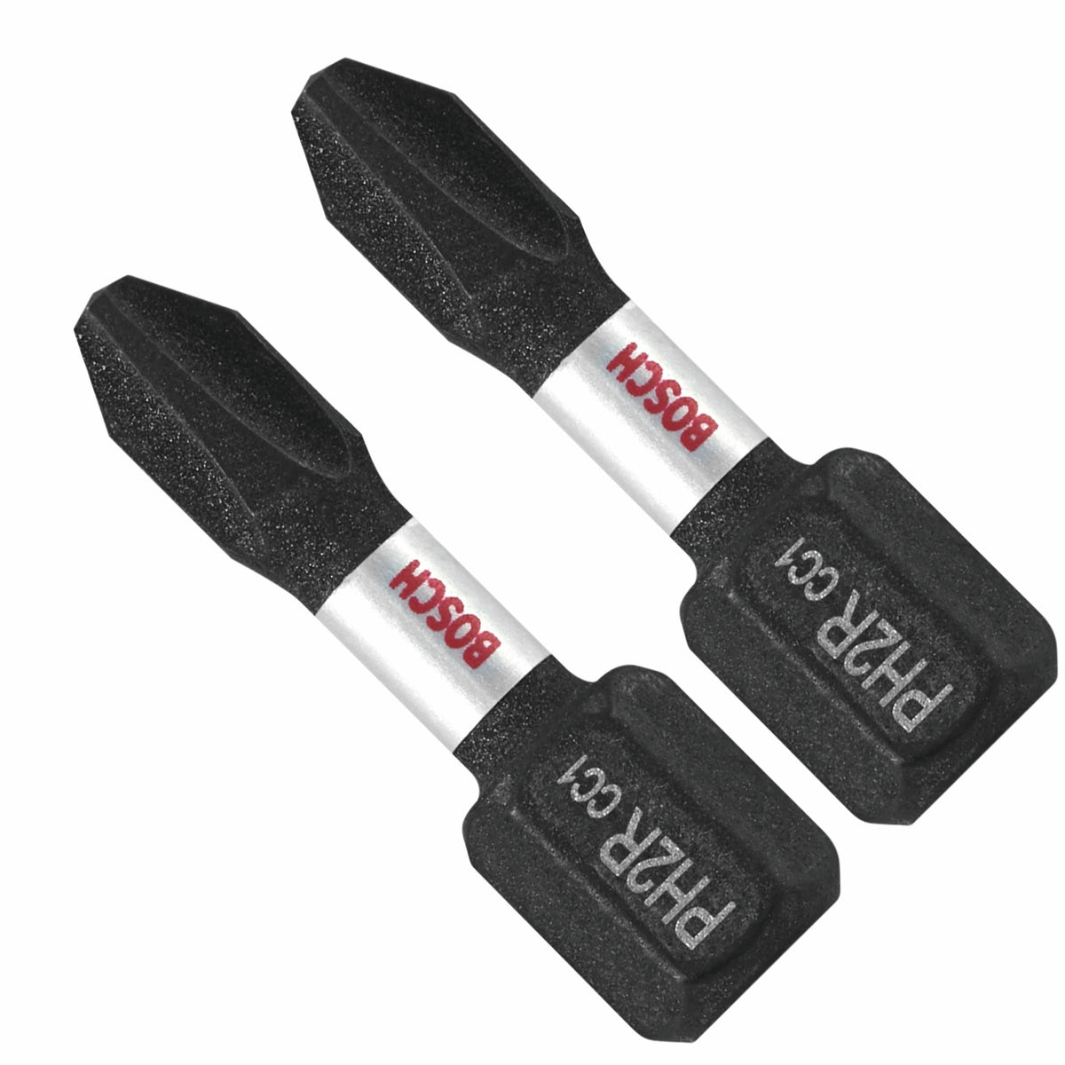 Bosch ITDPH2R102 2 pc. Driven 1 In. Impact Phillips® #2R (reduced) Insert Bits