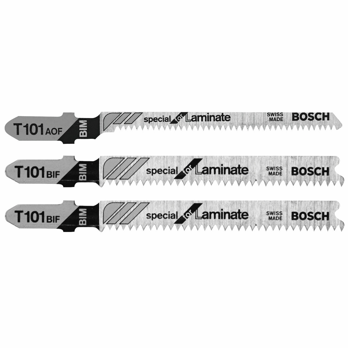 Bosch T503 3 pc. Hardwood/Laminate Flooring T-Shank Jig Saw Blade Set