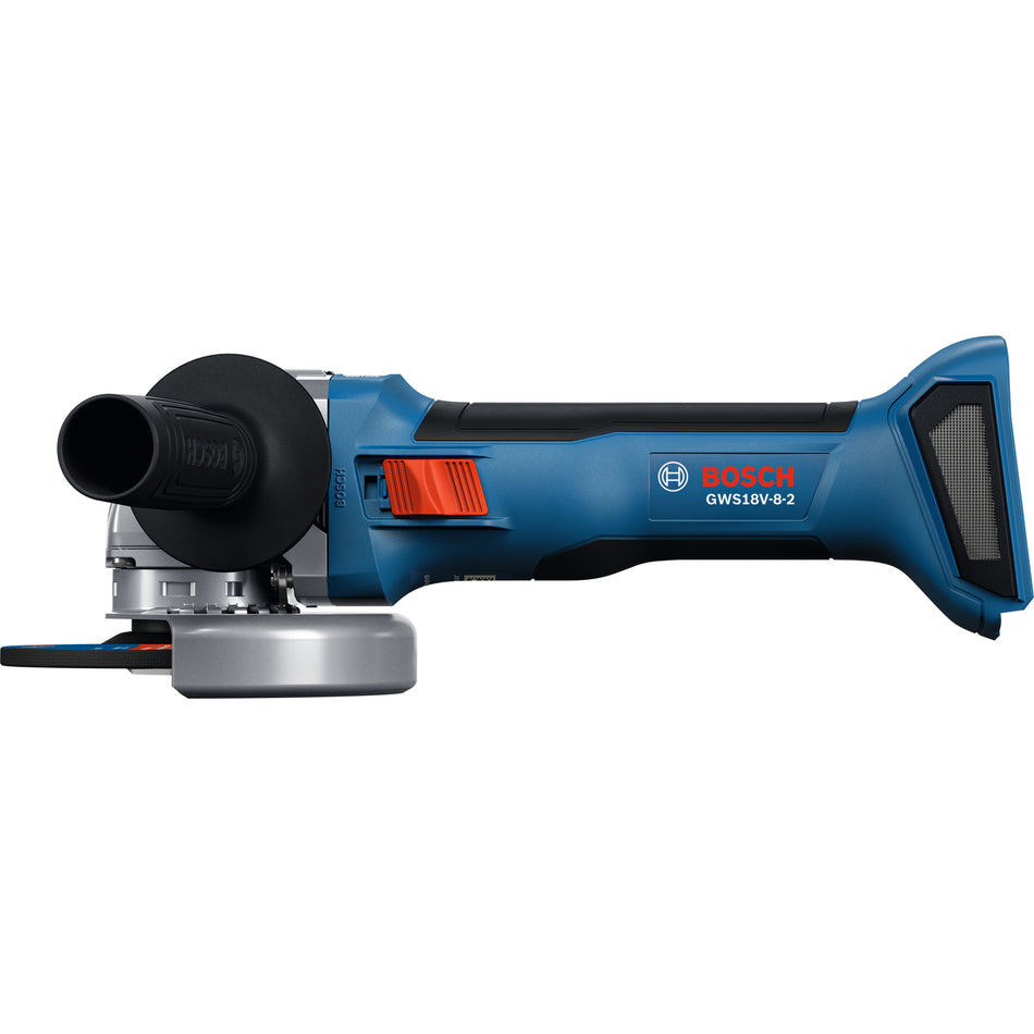 Bosch GWS18V-8-2N 18V Brushless 4-1/2 In. Angle Grinder with Slide Switch (Bare Tool)