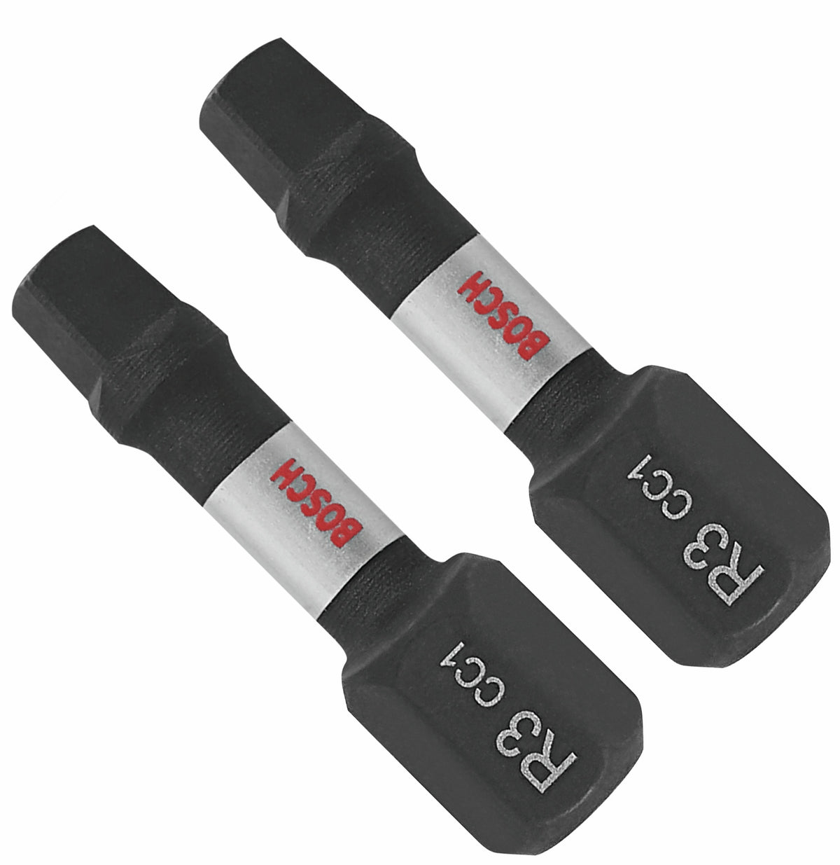 Bosch ITDSQ3102 2 pc. Driven 1 In. Impact Square #3 Insert Bits