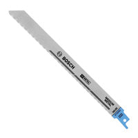 Bosch RM918 5 pc. 9 In. 18 TPI Metal Reciprocating Saw Blades