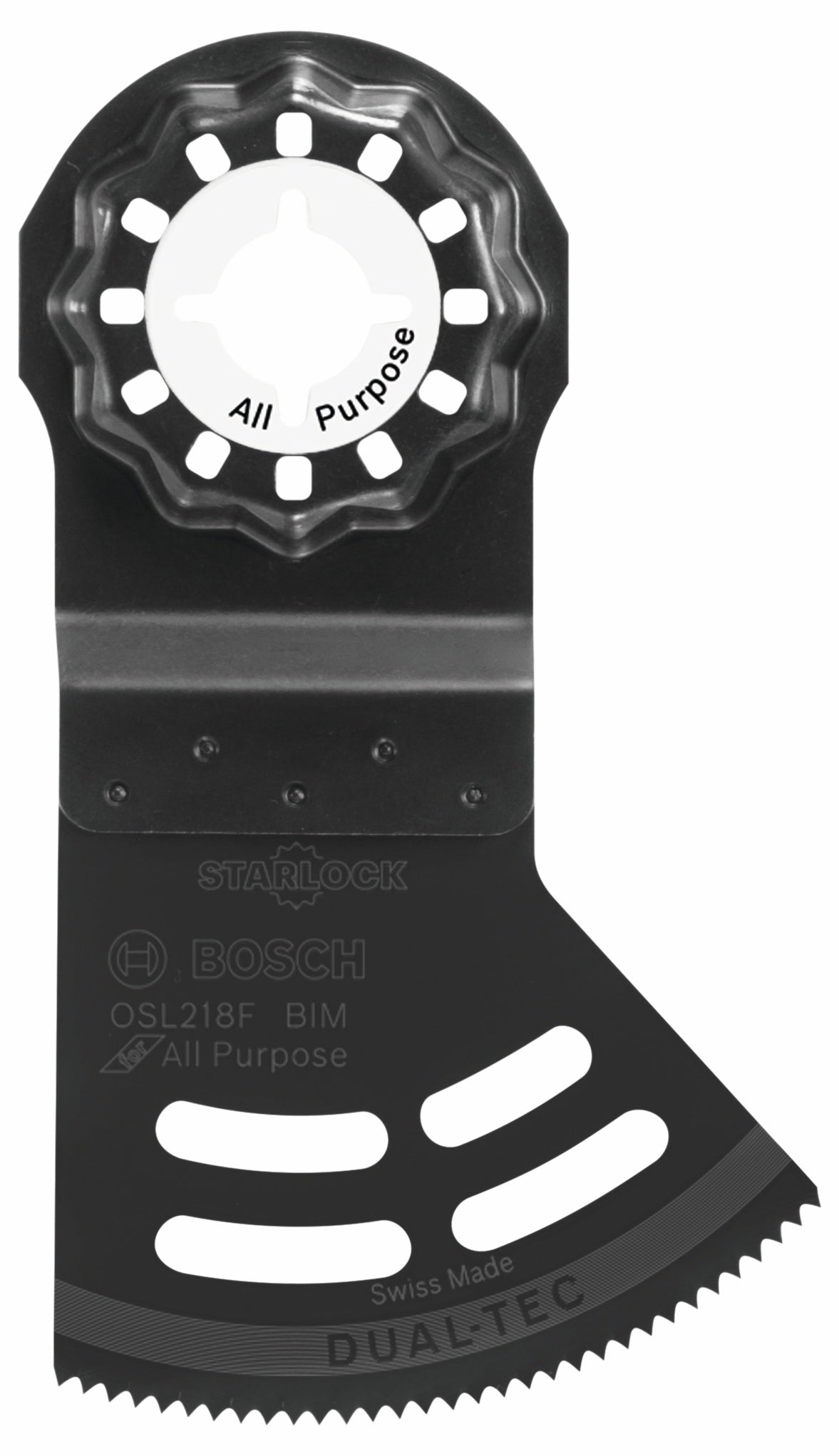 Bosch OSL218F 2-1/8 In. Starlock® Oscillating Multi-Tool 2-in-1 Dual-Tec Bi-Metal Plunge Blade