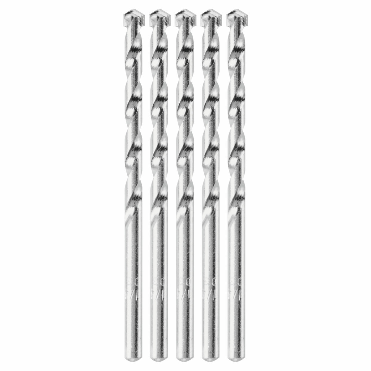 Bosch BM5205 5 pc. 1/4 In. X 2 In. X 4 In. Fast Spiral Rotary Masonry Drill Bits