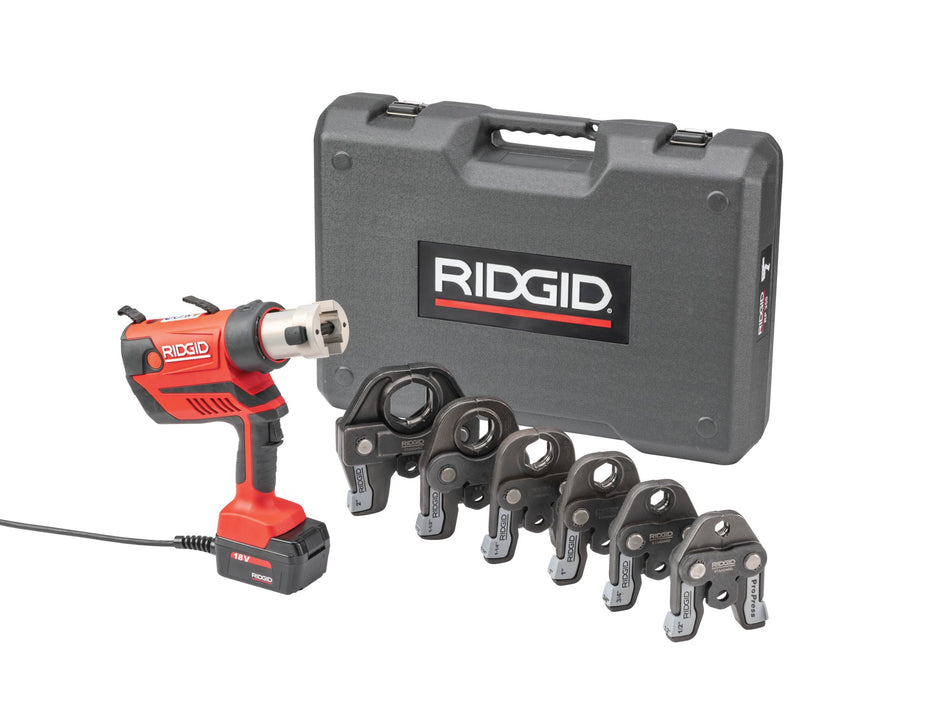 RIDGID 67068 RP 350 Corded Kit W/ ProPress Jaws (1/2" - 2")