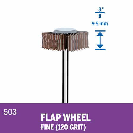 Dremel 503 120 Grit Flapwheel