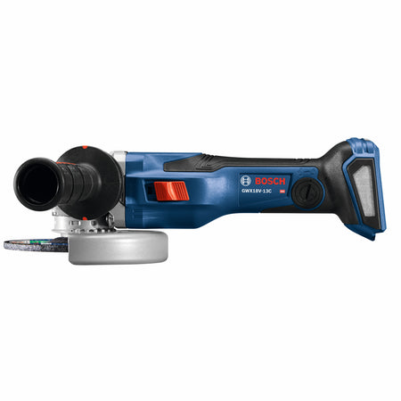 Bosch GWX18V-13CN PROFACTOR™ 18V X-LOCK Connected-Ready 5 – 6 In. Angle Grinder with Slide Switch (Bare Tool)