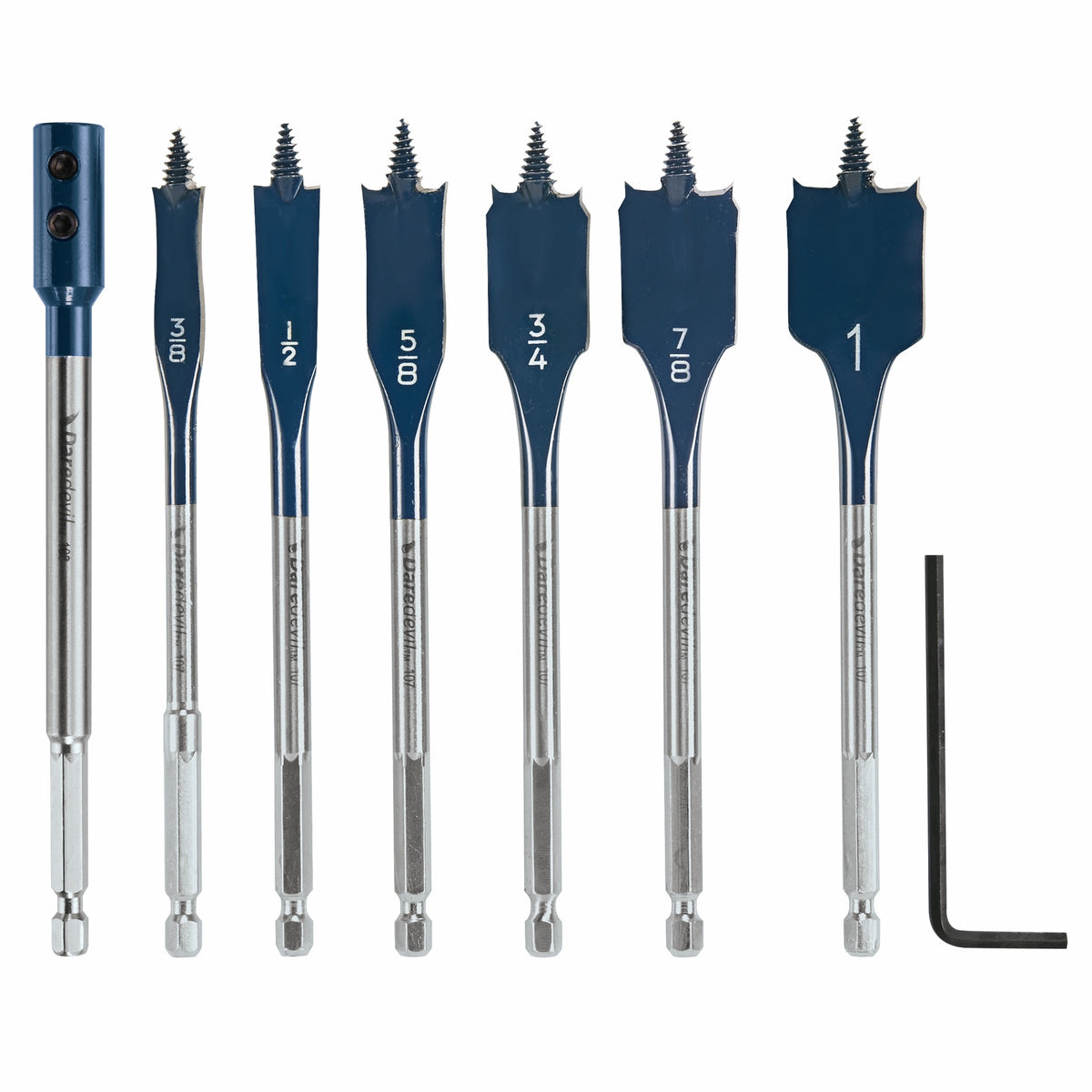 Bosch DSB5005 6 pc. Daredevil® Standard Spade Bit Set with Extension
