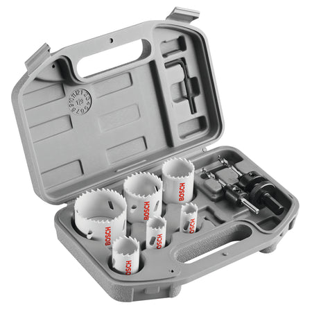 Bosch HSBIM9 9 pc. General-Purpose Bi-Metal Hole Saw Kit