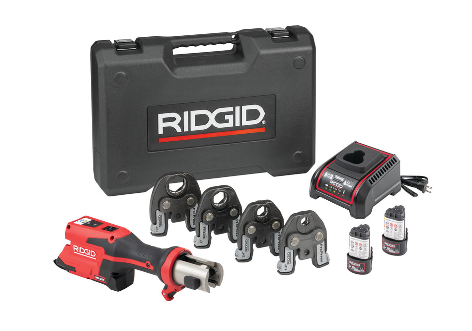 RIDGID 78148 RP 251 Press Tool Battery Kit with ProPress Jaws (1/2"-1 1/4")