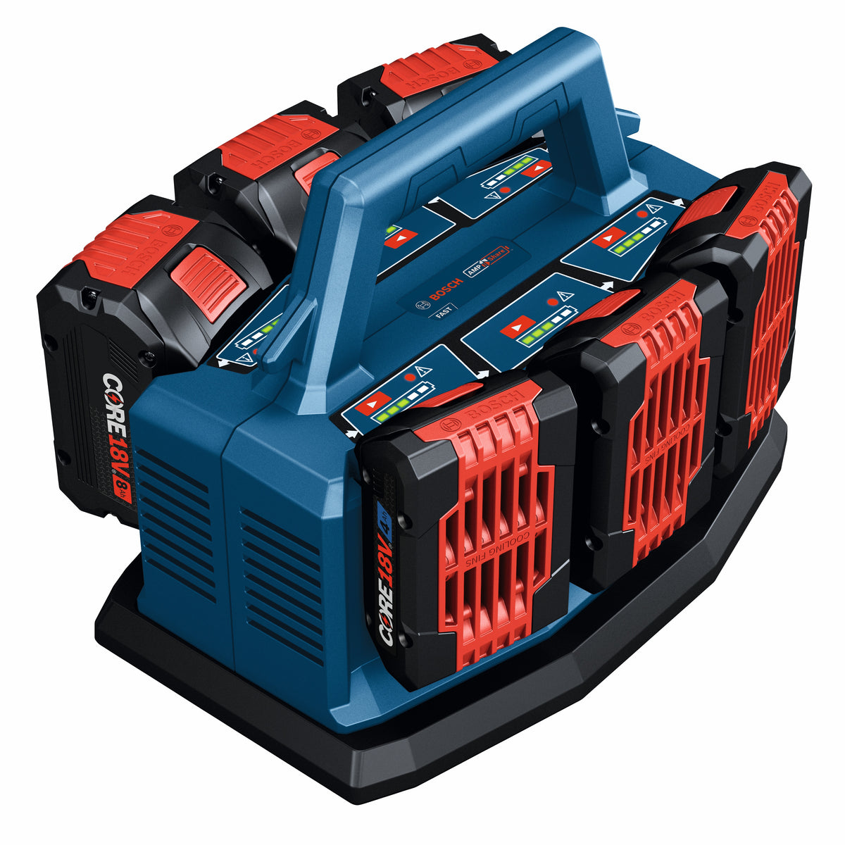 Bosch GAL18V6-80 18V 6-Bay Fast Battery Charger