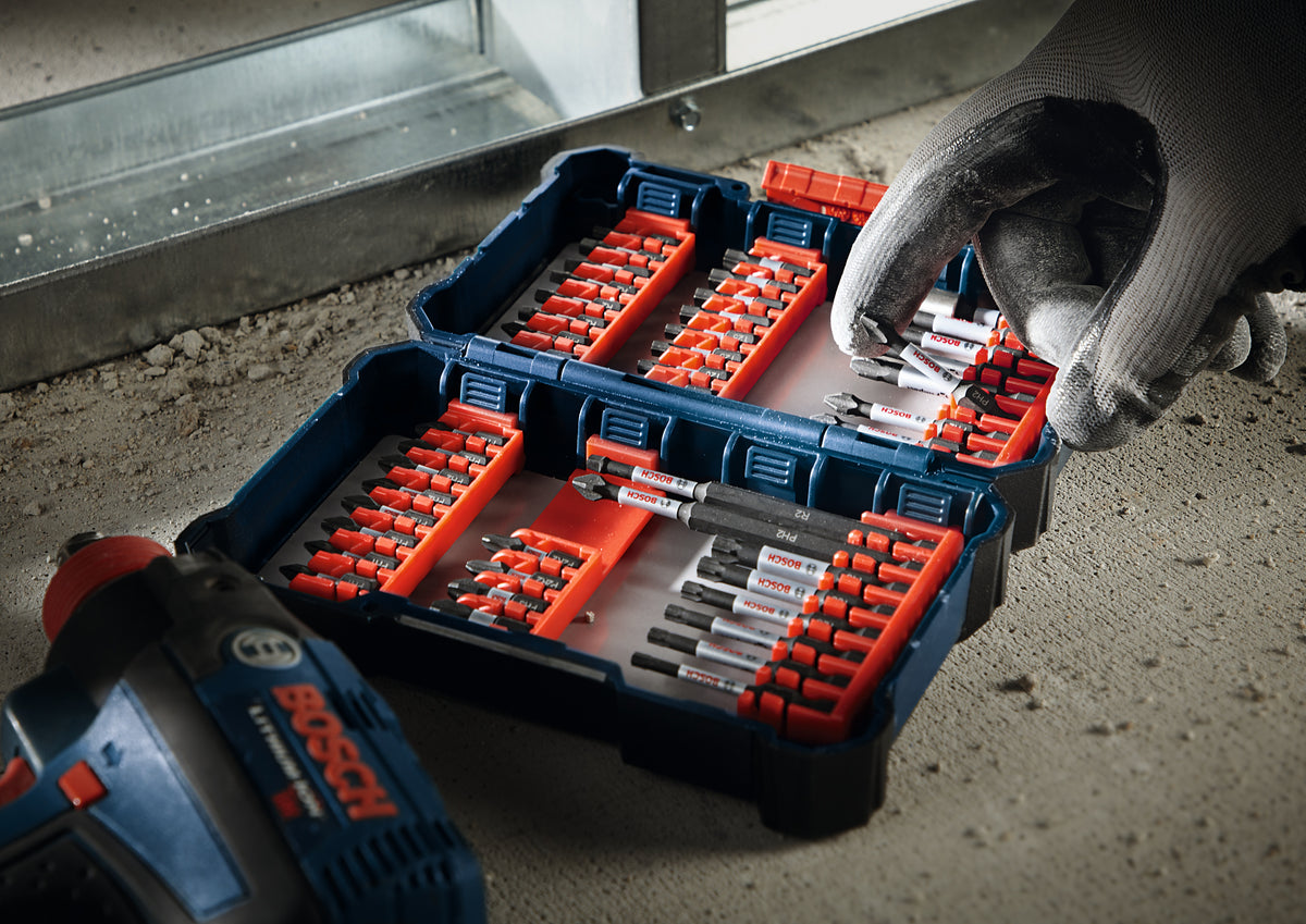 Bosch SDMS48 48 pc. Impact Tough™ Screwdriving Custom Case System Set