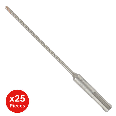 Bosch HC4C2001B25 5/32 In. x 4 In. x 6 In. SDS-plus® Bulldog™ Tough Rotary Hammer Bit - 25 Pack