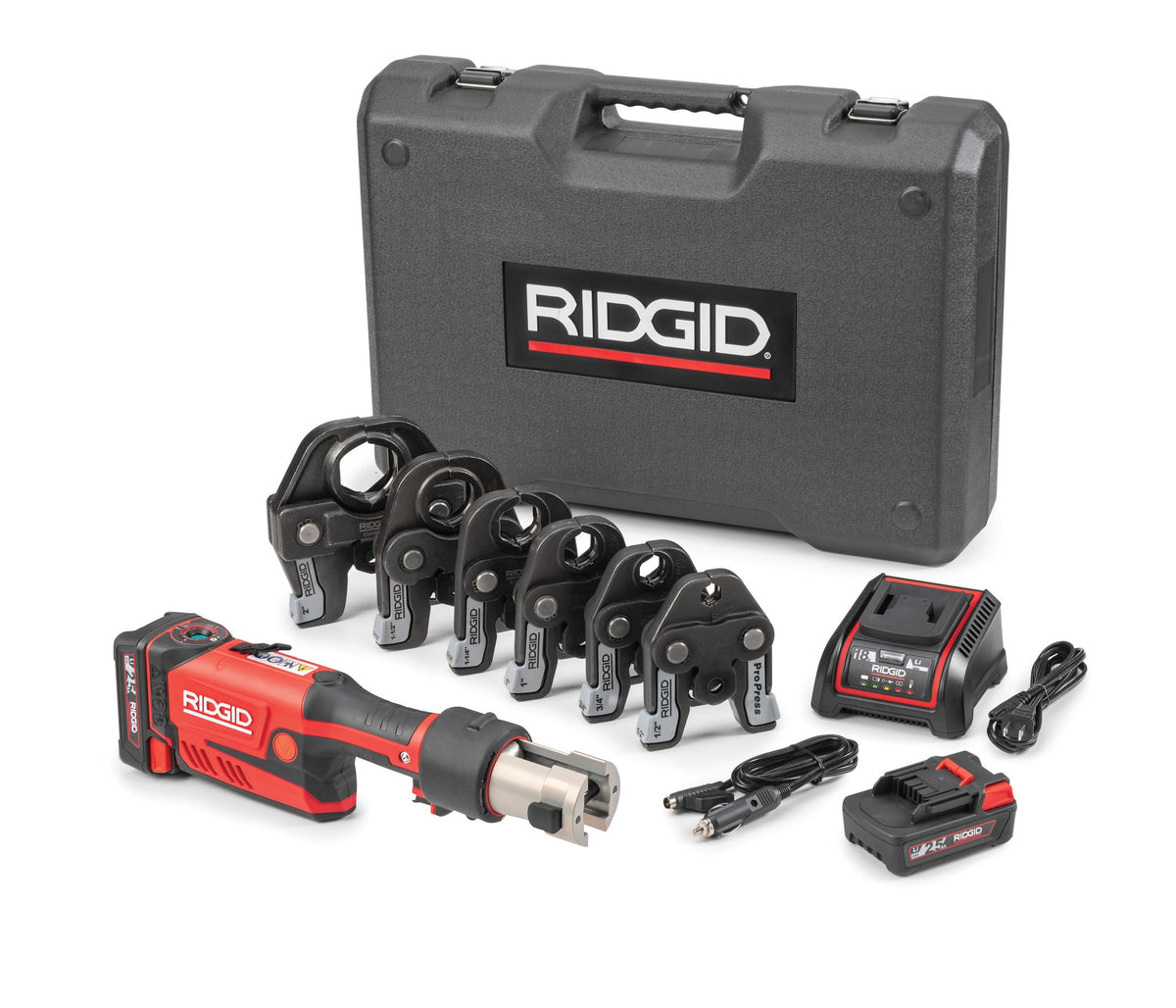 RIDGID 67178 RP 351 Battery Kit W/ ProPress Jaws (1/2" - 2")