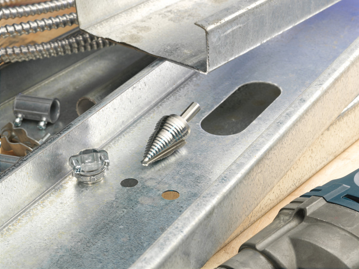 Bosch SDH8 1/2 In. High-Speed Steel Step Drill Bit