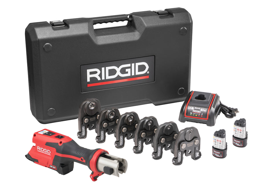 RIDGID 78248 RP 251 Press Tool Battery Kit with RLS Jaws (1/4" - 7/8")
