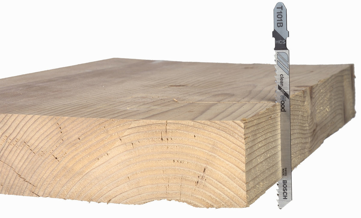 Bosch T10RC 10 pc. T-Shank Jig Saw Blade Set for Extra-Clean Wood Cutting