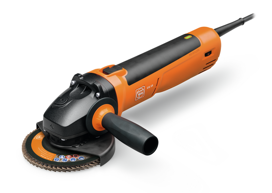 FEIN CG 15-125 BL Inox 5 in. Brushless Compact Angle Grinder for Stainless