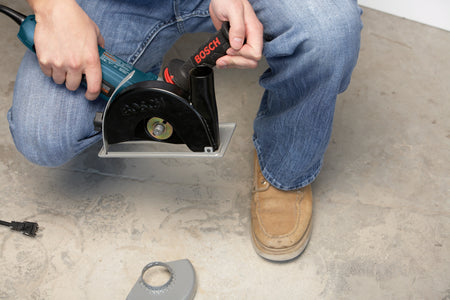 Bosch 18DC-5E Dust-Extraction Guard for Bosch 4-1/2 In. and 5 In. Small Angle Grinders