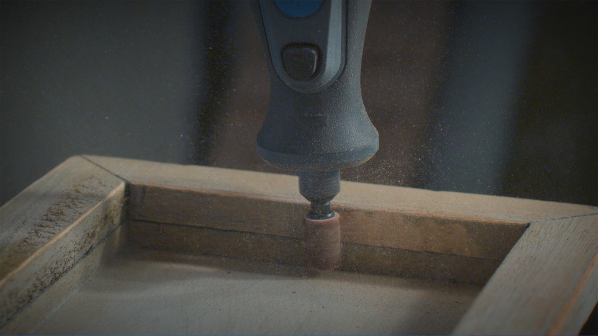 Dremel 438 1/4 In. (6.4 mm) 120 Grit Sanding Band