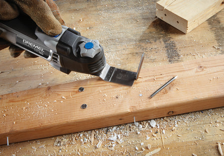 Dremel MM482B-4 1-1/4 In. Wood and Metal Flush Cutting Oscillating Blade
