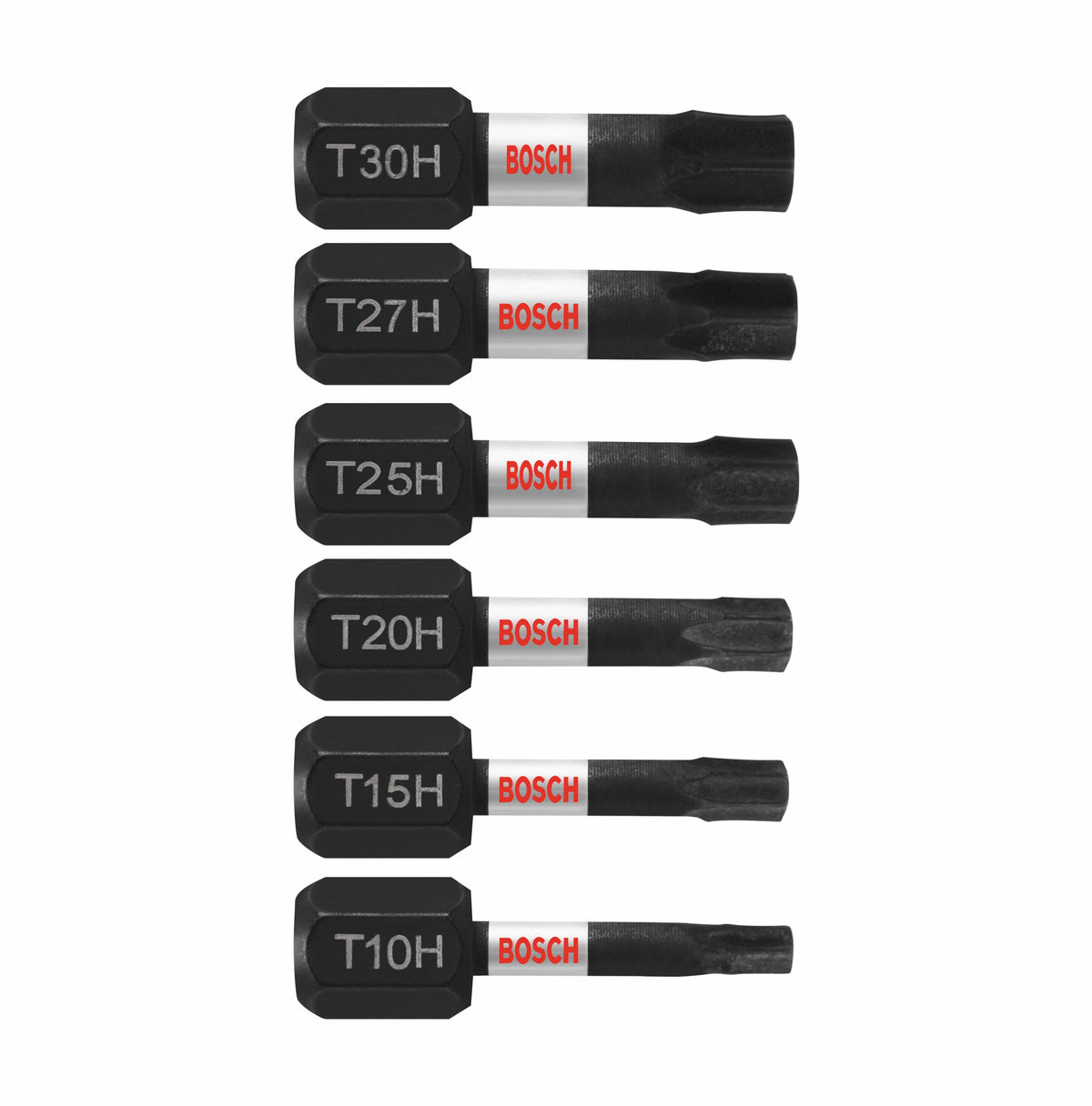 Bosch ITTHV106 6 pc. Impact Tough™ 1 In. Torx® Screwdriving Bit Set