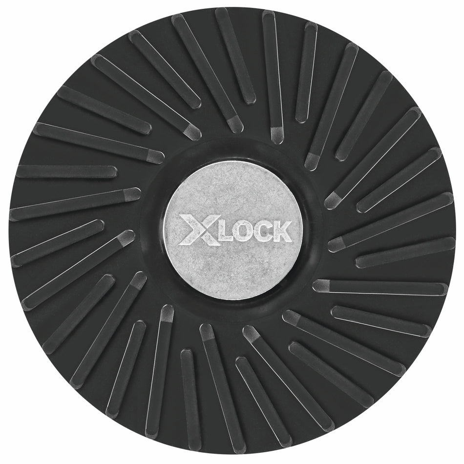 Bosch MGX0600 6 In. X-LOCK Backing Pad with X-LOCK Clip - Medium Hardness