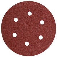 Bosch SR6R040 5 pc. 40 Grit 6 In. 6 Hole Hook-And-Loop Sanding Discs