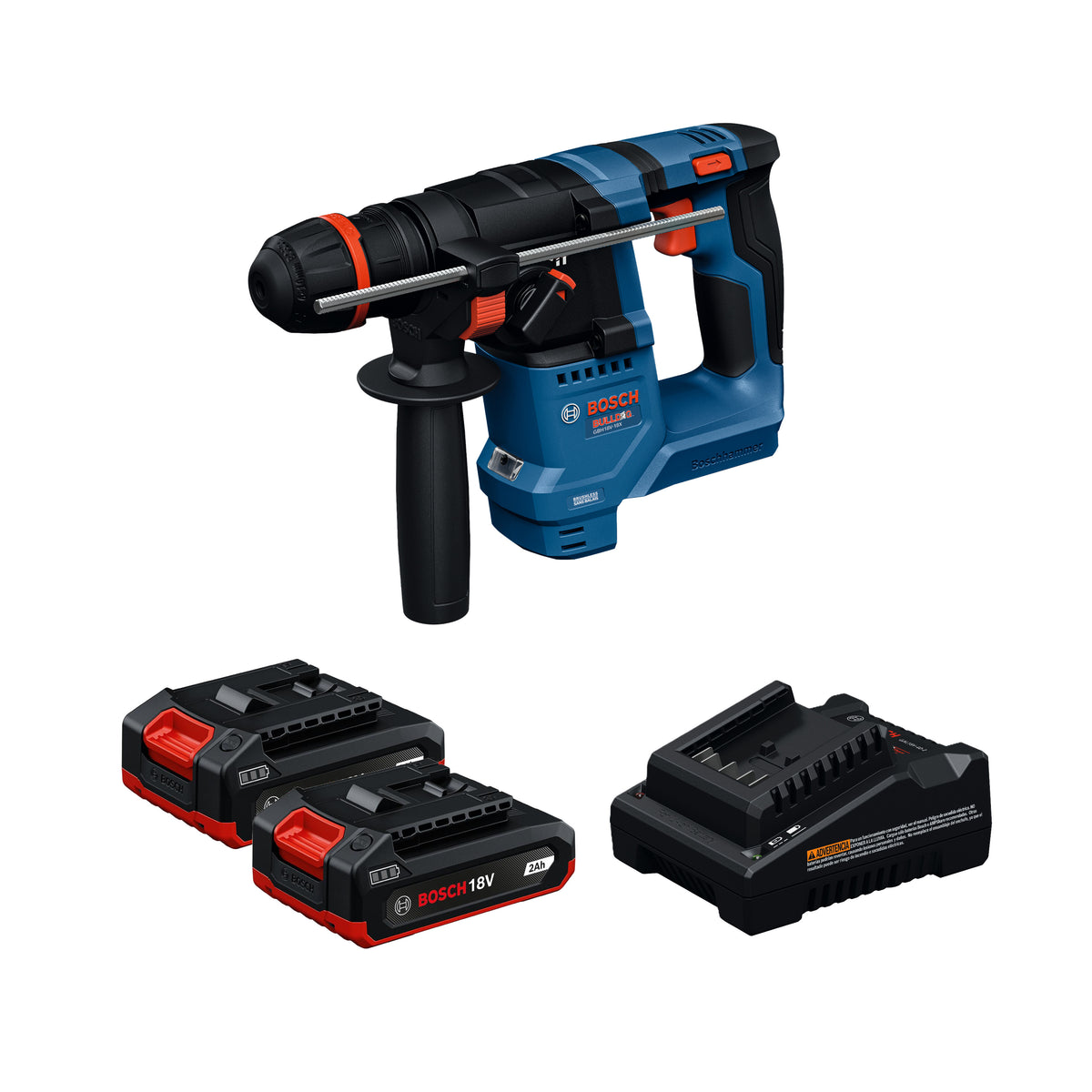 Bosch GBH18V-18XB22 18V Sds-Plus® ONECHUCK Rotary Hammer