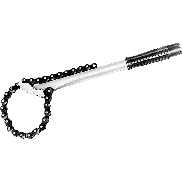 Power Team 7400 Chain Wrench, Cap 334 Ft-lbs