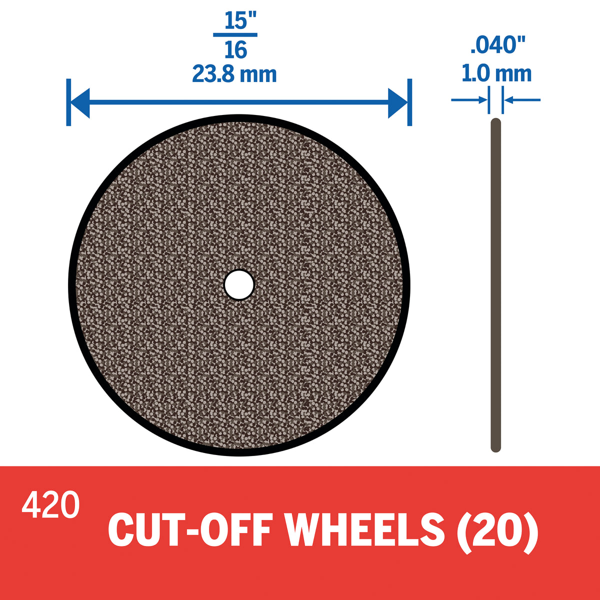 Dremel 420 15/16 In. Cut Off Wheel