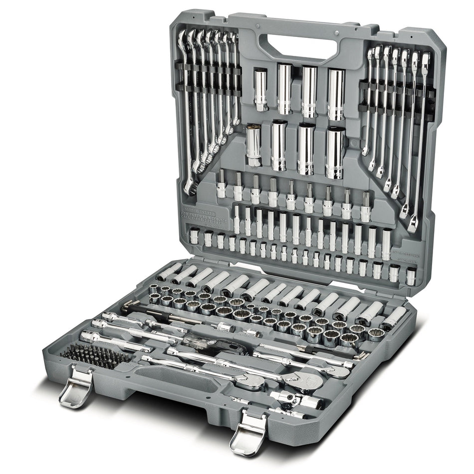 Ingersoll Rand 205 Piece SAE/Metric Master Mechanics Tool Set – 752022