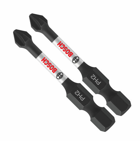 Bosch ITPH2202 2 pc. Impact Tough™ 2 In. Phillips® #2 Power Bits