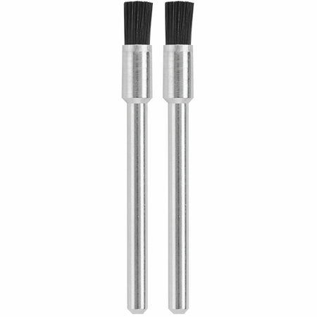 Dremel 405-02 1/8 In. Nylon Bristle Brushes