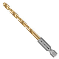 Bosch TI2139IM 3/16 In. Impact Tough™ Titanium Nitride Coated Drill Bit