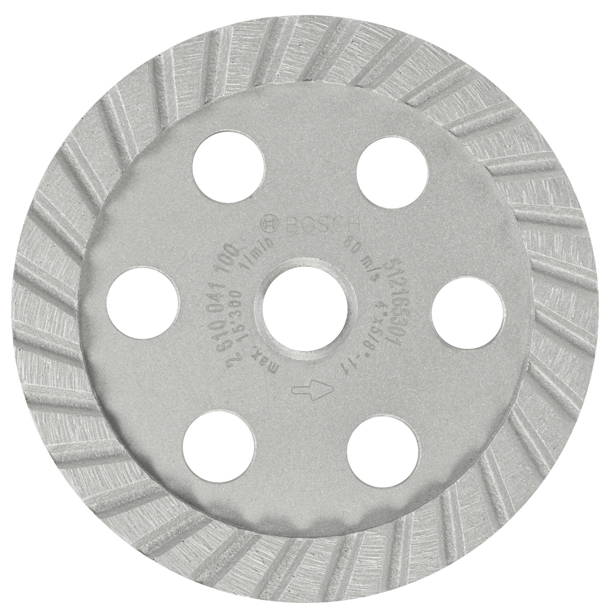 Bosch DCT0401 4 In. Turbo Diamond Cup Wheel